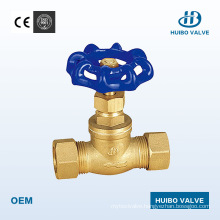 Brass Stop Valve Dia15, 22, 28 with Iron Handwheel